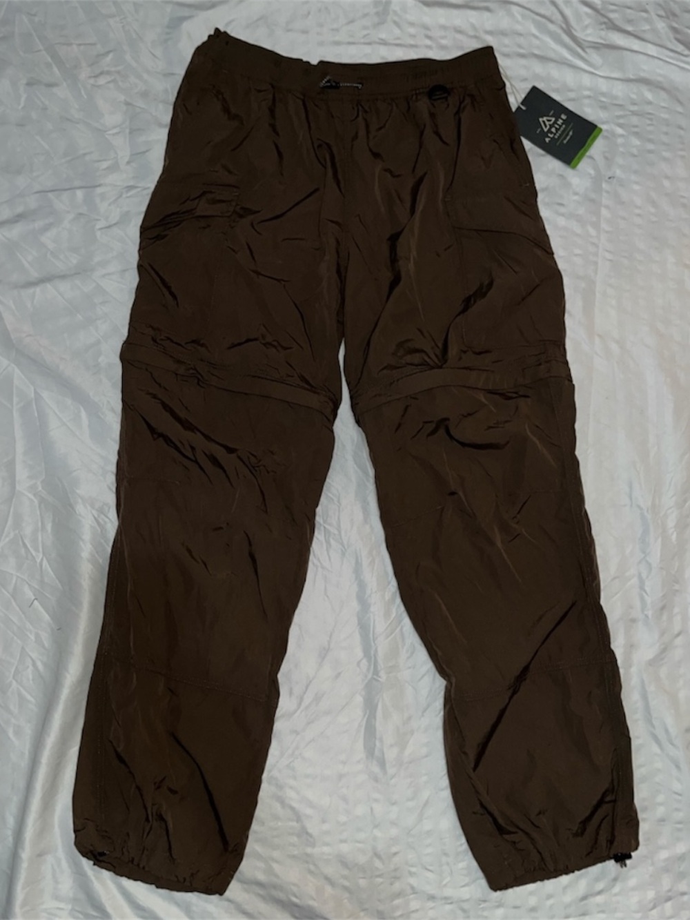 Women's Brown Lightweight Athletic Pants